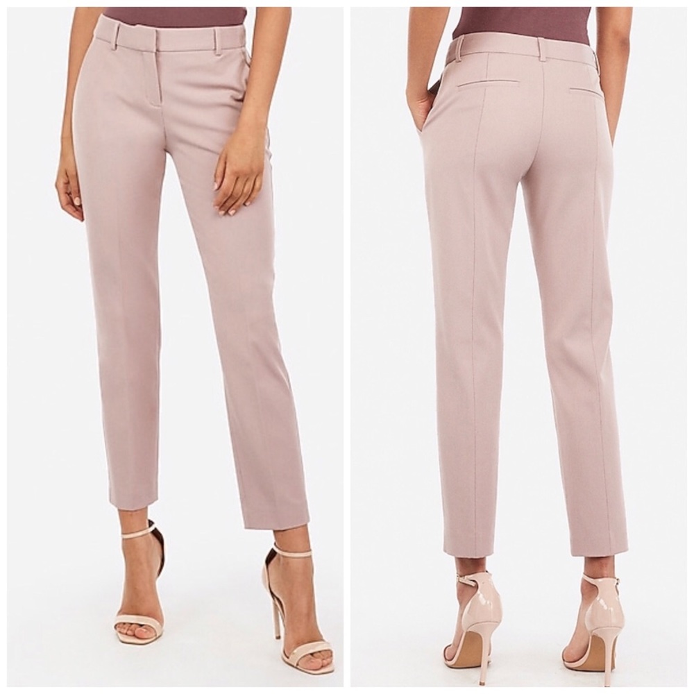 Express Mid Rise Ankle Columnist Pant